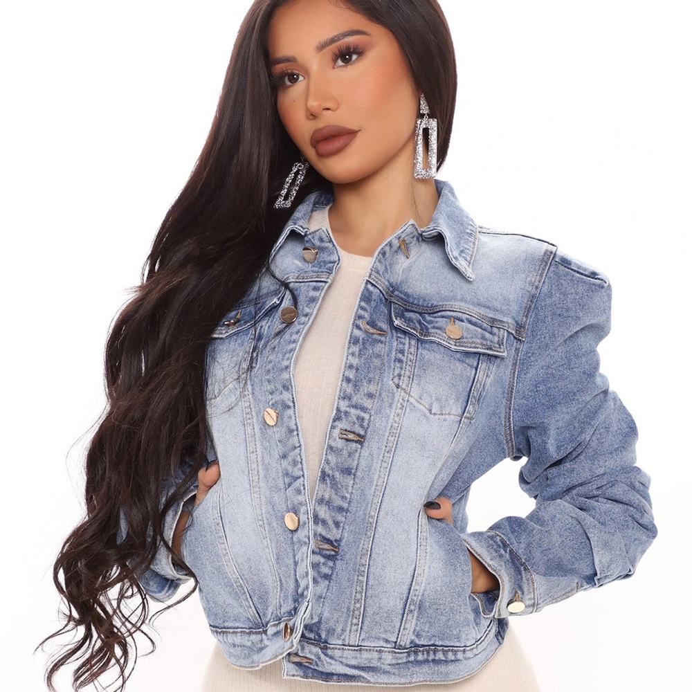 NWT* Fashion Nova Denim Jacket.